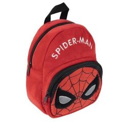 Laste kott Spiderman, punane, 18 x 22 x 8 cm hind ja info | Koolikotid, sussikotid | kaup24.ee