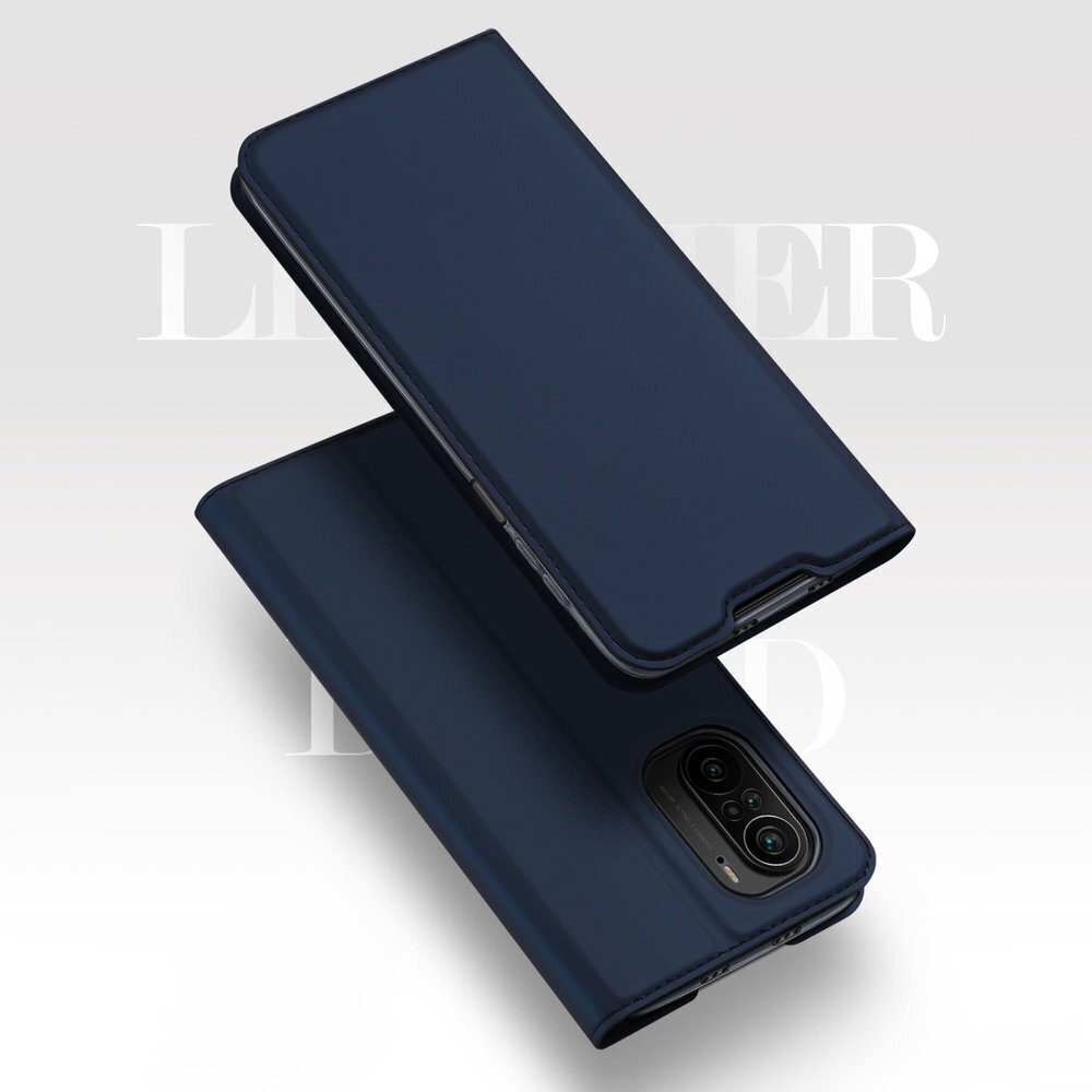 Dux Ducis Skin Pro Bookcase type case, sobib Xiaomi Redmi K40 Pro+ / K40 Pro / K40 / Poco F3, kuldne hind ja info | Telefoni kaaned, ümbrised | kaup24.ee