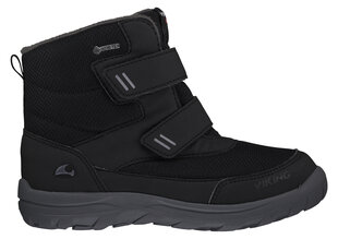 Talvesaapad Viking Goretex, mustad 992841 hind ja info | Laste talvesaapad | kaup24.ee