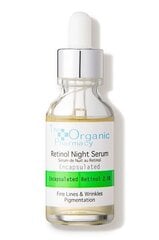 Öine näoseerum The Organic Pharmacy Retinol Night Serum, 30 ml цена и информация | Сыворотки для лица, масла | kaup24.ee