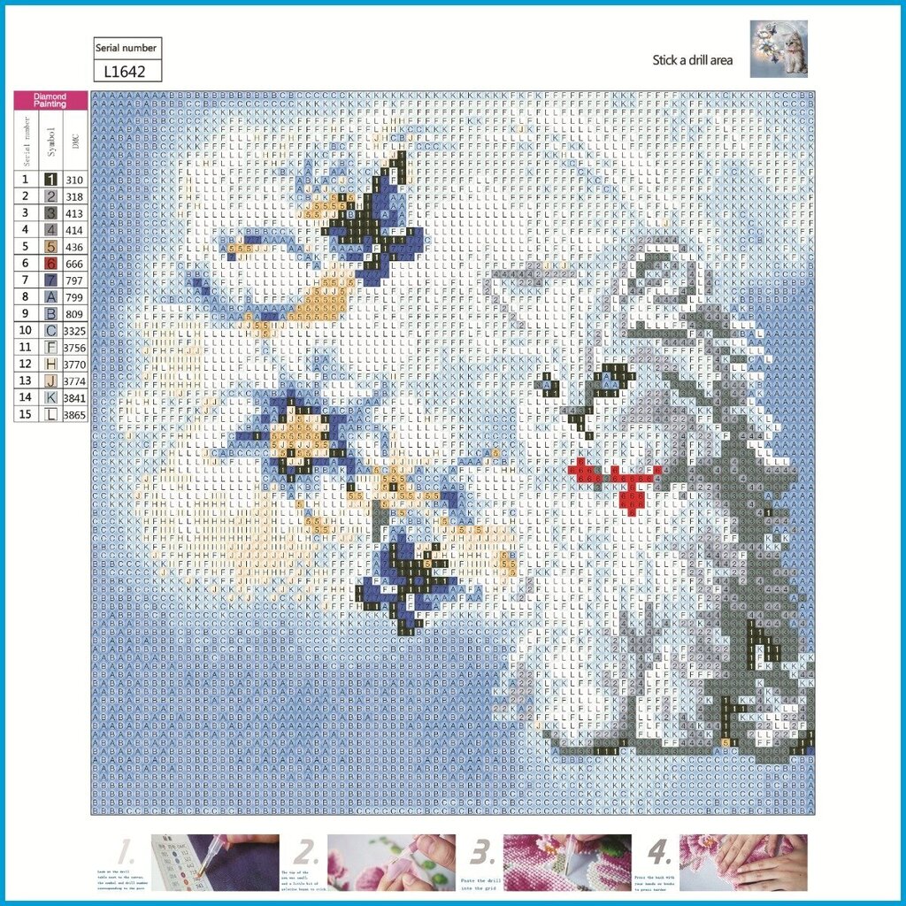 Rombikujuline-mosaiikkomplekt 5D (aukude liimimine) 30x30 cm DK31070 цена и информация | Teemantmaalid, teemanttikandid | kaup24.ee