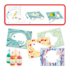 Набор для рисования Djeco DJ09878 «Пальчиковые краски» цена и информация | Игрушки для малышей | kaup24.ee