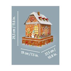 3D pusle Revensburger Gingerbread House, öine verisoon, 215-osaline цена и информация | Пазлы | kaup24.ee