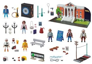 70574 PLAYMOBIL® Back to the Future Адвент-календарь цена и информация | Конструкторы и кубики | kaup24.ee