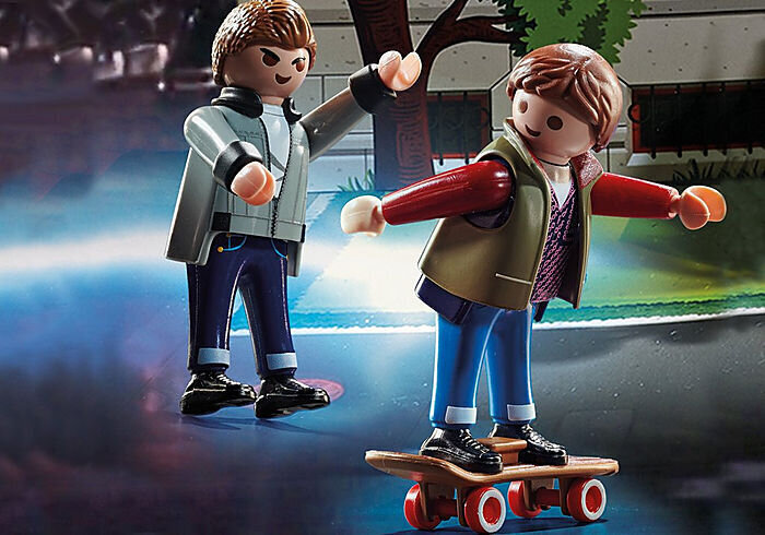 70574 PLAYMOBIL® Back to the Future advendikalender hind ja info | Klotsid ja konstruktorid | kaup24.ee