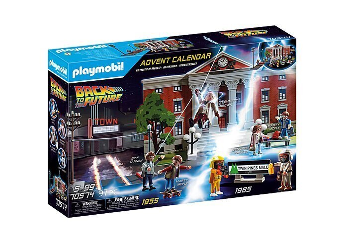 70574 PLAYMOBIL® Back to the Future advendikalender hind ja info | Klotsid ja konstruktorid | kaup24.ee