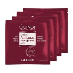 Листовая маска под глаза для зрелой кожи Guinot Age Logic, 4 шт. цена и информация | Маски для лица, патчи для глаз | kaup24.ee