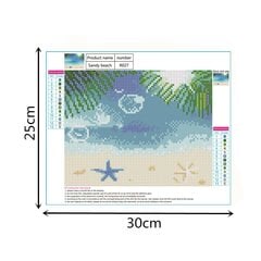 Алмазная картина-мозаика 5D набор (клеика страз) 25x30 см DK32210 цена и информация | Алмазная мозаика | kaup24.ee