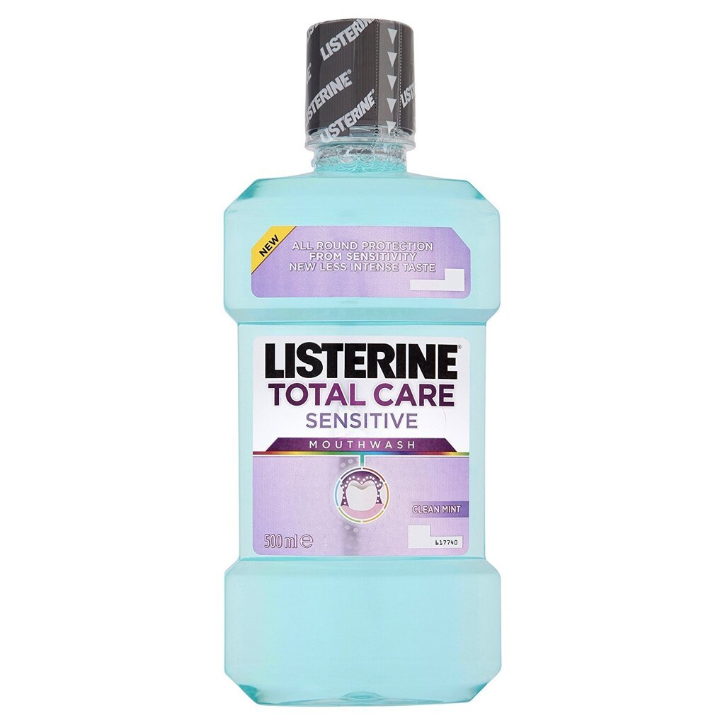 Listerine Total Care Sensitive suuvesi 500 ml hind ja info | Suuhügieen | kaup24.ee