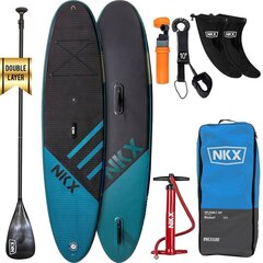 Доска для SUP-серфинга NKX Windsurf Black Blue 10’0 цена и информация | SUP доски, водные лыжи, водные аттракционы | kaup24.ee