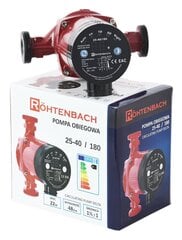 Tsirkuleeriv elektrooniline pump IBO Rohtenbach 25-60 / 180 цена и информация | Насосы для чистой воды | kaup24.ee