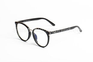 Sinise valguse prillid musta ja hõbedaga цена и информация | Очки | kaup24.ee