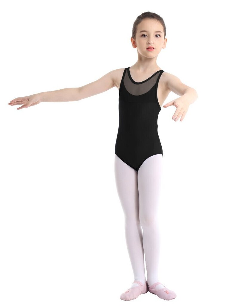 Tüdrukute võimlemistrikoo pikkusele 98 - 104 cm цена и информация | Ballett ja iluvõimlemine | kaup24.ee