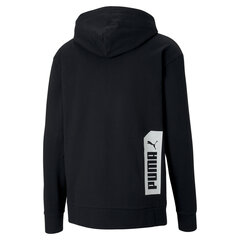 Meeste vabaaja Dressipluus Puma Nu Tility FZ Hoody 58132401, must S цена и информация | Мужские толстовки | kaup24.ee