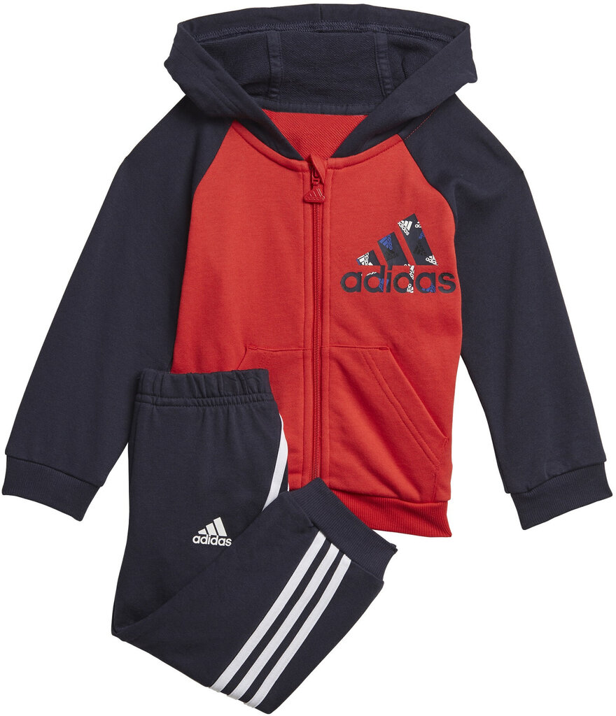 Adidas Spordikostüümid I Bos Logo Fz J Red Blue H28832/86 цена и информация | Komplektid poistele | kaup24.ee