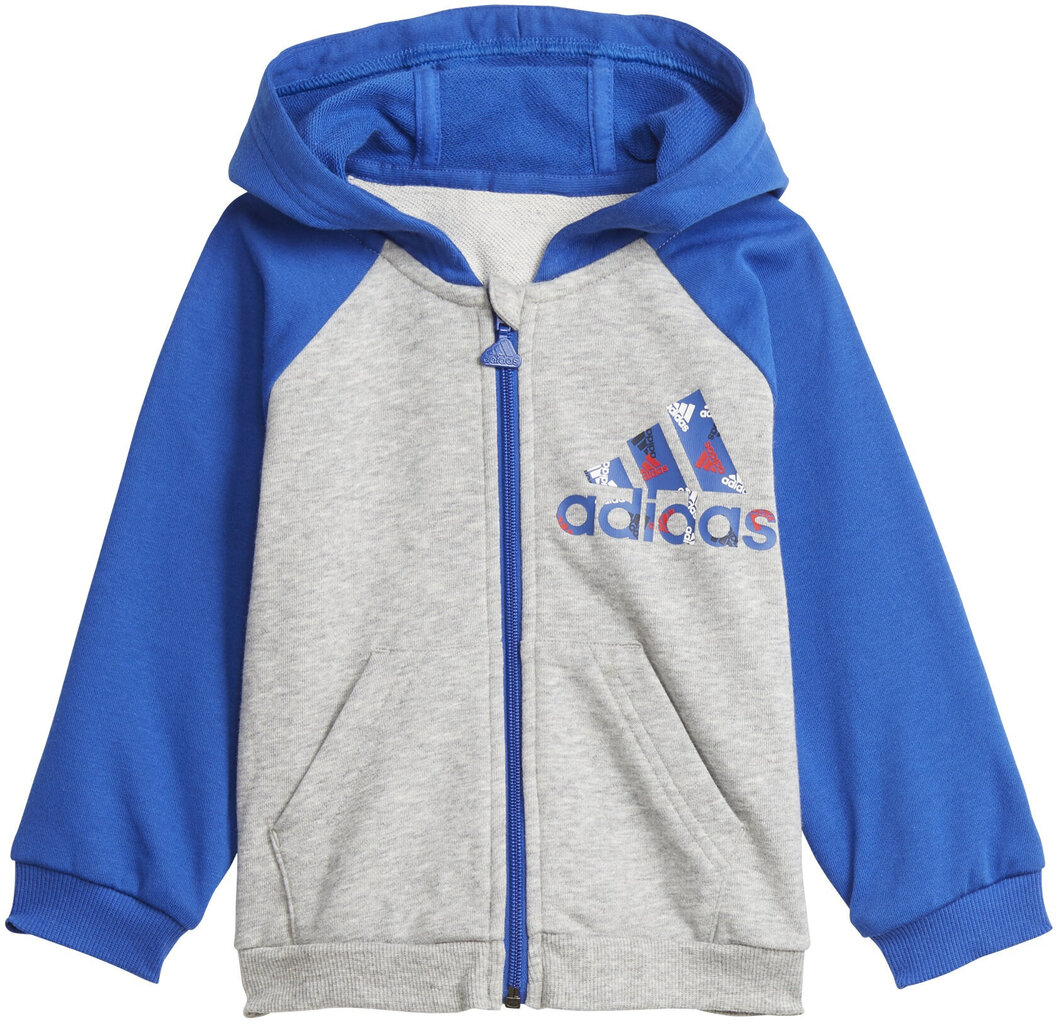 Adidas Spordikostüümid I Bos Logo Fz J Blue H28829/80 hind ja info | Komplektid poistele | kaup24.ee