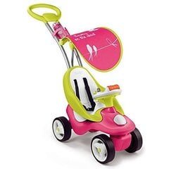 Laste sõiduauto-jalutuskäru Smoby Bubble Go, roosa hind ja info | Kolmerattalised jalgrattad | kaup24.ee