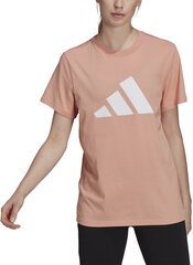 Женская футболка Adidas W Fi 3B Tee Peach H24101/M цена и информация | Спортивная одежда для женщин | kaup24.ee