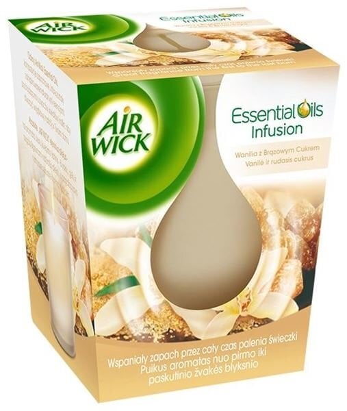 Aroomiküünal AirWick Vanilla / Brown Sugar hind ja info | Küünlad, küünlajalad | kaup24.ee