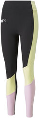 Леггинсы Puma Intl High Black Yellow Pink 531661 01/XS цена и информация | Спортивная одежда для женщин | kaup24.ee