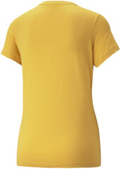 Puma Футболки Ess Logo Tee Yellow 586775 37/S цена и информация | Футболка женская | kaup24.ee