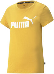 Puma Футболки Ess Logo Tee Yellow 586775 37/S цена и информация | Женские футболки | kaup24.ee