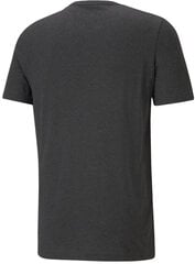 Мужская футболка Puma Ess Heather Tee Black 586736 07/4XL цена и информация | Мужская спортивная одежда | kaup24.ee