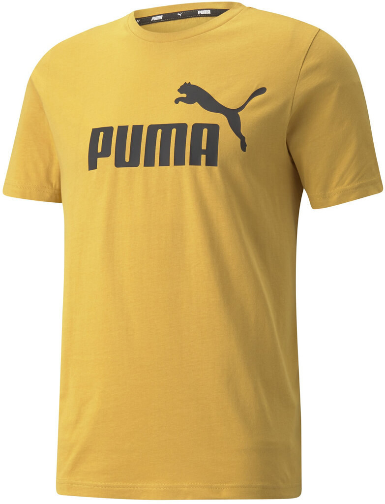 Puma T-Särgid ESS Logo Tee Yellow 586667 37/M hind ja info | Meeste T-särgid | kaup24.ee