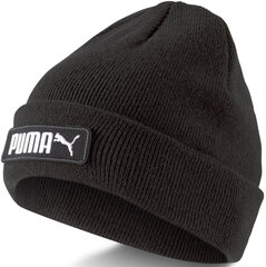 Puma Кепки Classic Cuff Beanie Pu Black 023434 01 цена и информация | Мужские шарфы, шапки, перчатки | kaup24.ee