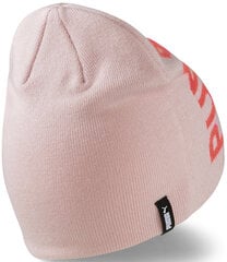 Puma Кепки Ess Classic Cuffless Beanie Pink 023433 04 цена и информация | Мужские шарфы, шапки, перчатки | kaup24.ee