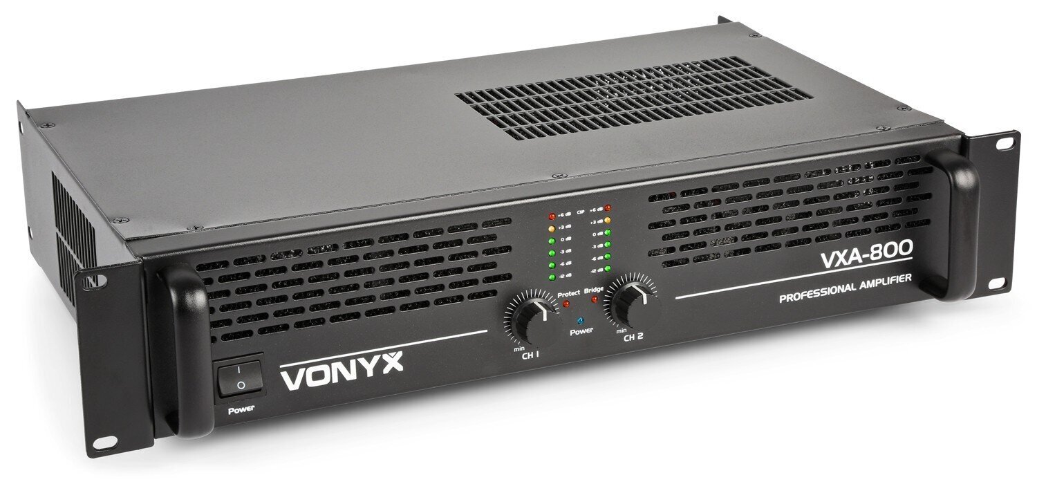 Vonyx PA võimendi VXA-800 II 2x 400W hind ja info | Koduaudio ja "Soundbar" süsteemid | kaup24.ee