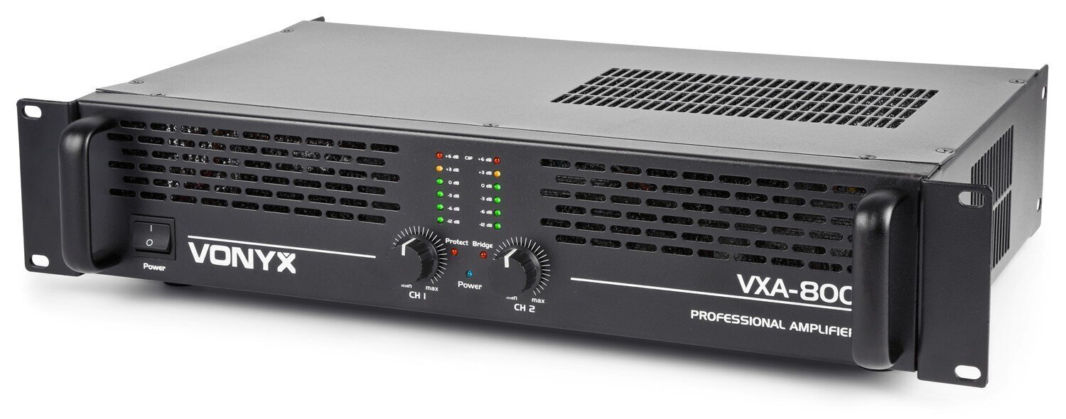 Vonyx PA võimendi VXA-800 II 2x 400W hind ja info | Koduaudio ja "Soundbar" süsteemid | kaup24.ee