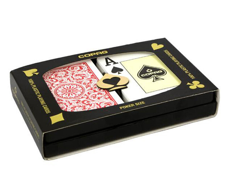 Kaks pakki pokkerikaarte spetsiaalses pakendis Copag hind ja info | Hasartmängud, pokker | kaup24.ee