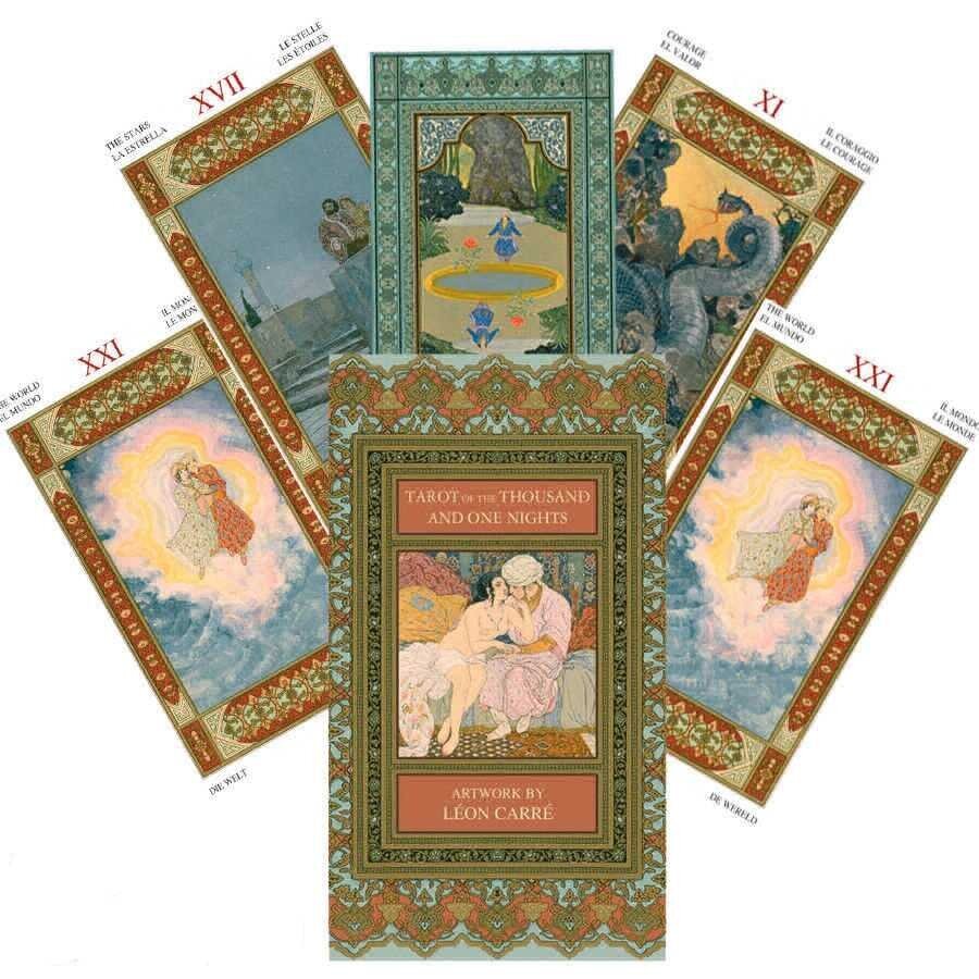 Taro kaardid Tarot Of The Thousand And One Nights hind ja info | Esoteerika | kaup24.ee