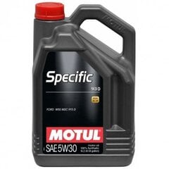 Масло MOTUL SPECIFIC Ford 913D 5W30 5ltr (104560) цена и информация | Моторные масла | kaup24.ee