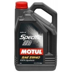 Масло Motul Specific 505 01-502 00 5W40 5ltr (101575) цена и информация | Моторные масла | kaup24.ee