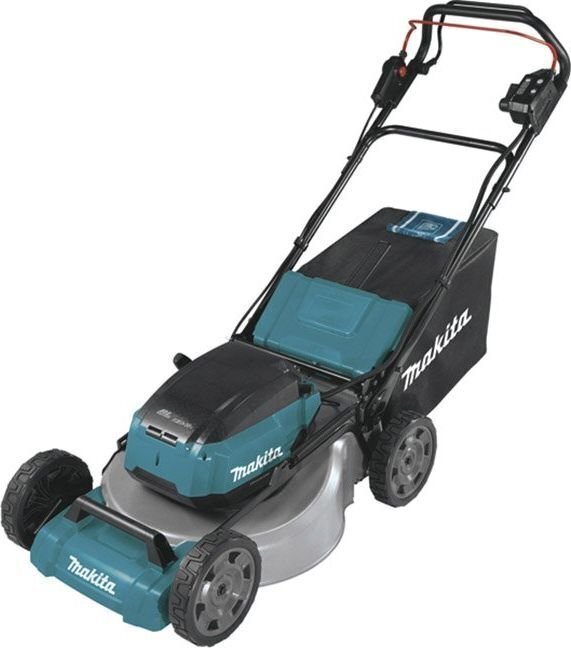 Akumuruniiduk Makita DLM532Z, 4X18V, BL-mootor, 53cm, Iseliikuv, 4/1, metallist korpus (ilma akude ja laadijata) цена и информация | Muruniidukid | kaup24.ee