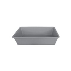 STEFANPLAST KASSI LIIVAKAST TRAY 1 40X30X10CM HALL hind ja info | Liivakastid kassidele | kaup24.ee