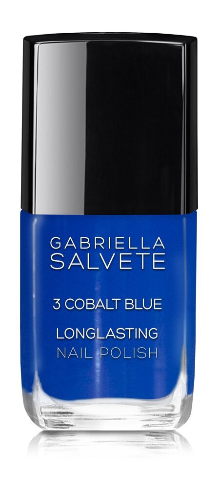 Gabriella Salvete Longlasting Enamel küünelakk 11 ml, 03 Cobalt Blue hind ja info | Küünelakid, küünetugevdajad | kaup24.ee