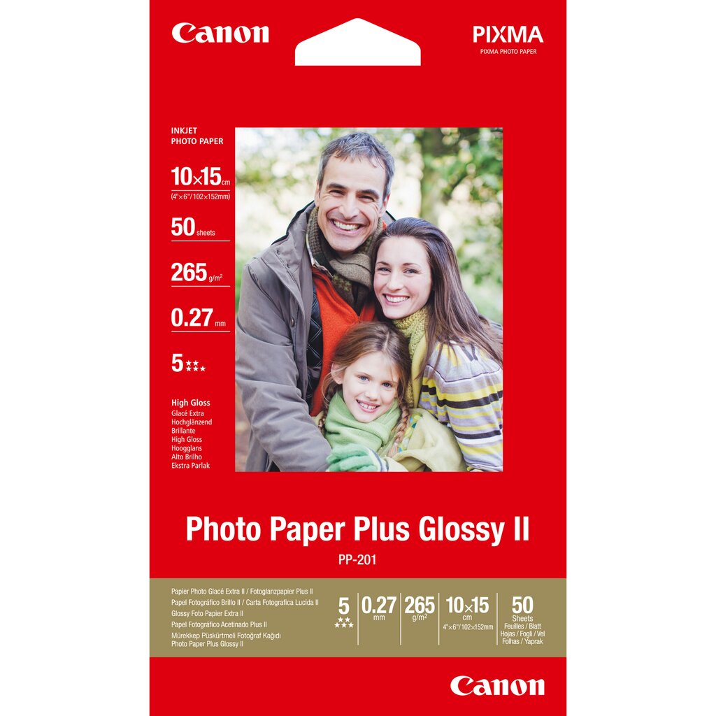 Canon 2311B003 kõrgläike fotopaber hind ja info | Printeritarvikud | kaup24.ee
