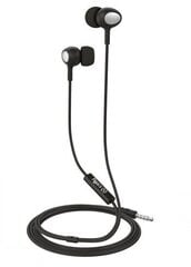 CELLY EARPHONES 3.5MM BLACK hind ja info | Kõrvaklapid | kaup24.ee