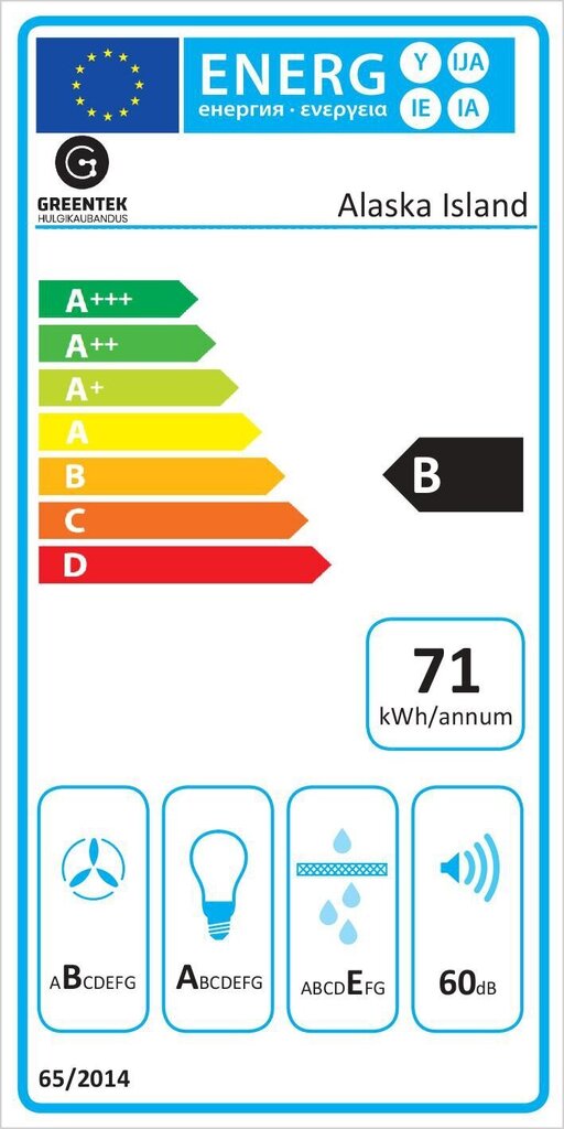 Greentek Alaska Island hind ja info | Õhupuhastid | kaup24.ee