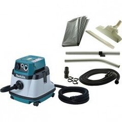 Пылесос Makita (влажная и сухая уборка) 1050 Вт, 3500 л/мин, 220 mbar, 25 л цена и информация | Пылесосы | kaup24.ee