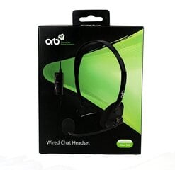 Juhtmega mikrofoniga kõrvaklapid ORB - Xbox 360 цена и информация | Наушники | kaup24.ee