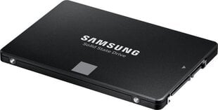 SSD|SAMSUNG|870 EVO|4TB|SATA|SATA 3.0|MLC|Kirjutuskiirus 530 MBait/sek|Lugemiskiirus 560 MBait/sek|2,5"|MTBF 1500000 tundi|MZ-77E4T0B/EU hind ja info | Sisemised kõvakettad (HDD, SSD, Hybrid) | kaup24.ee