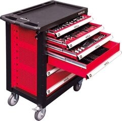 Шкаф для инструментов, 6 ящиков (177 шт.) YATO цена и информация | Ящики для инструментов, держатели | kaup24.ee