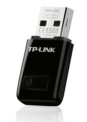 Адаптер для подключения к беспроводной сети TP-LINK TL-WN823N, 802.11 b/g/n, 300 Мбит/с цена и информация | Маршрутизаторы (роутеры) | kaup24.ee