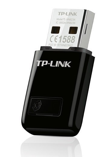 Juhtmevaba võrgu adapter TP-LINK TL-WN823N, 802.11b/g/n, 300 Mbps hind ja info | Ruuterid | kaup24.ee