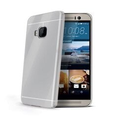Kaitseümbris Celly Gelskin sobib HTC One M9, läbipaistev hind ja info | Telefoni kaaned, ümbrised | kaup24.ee