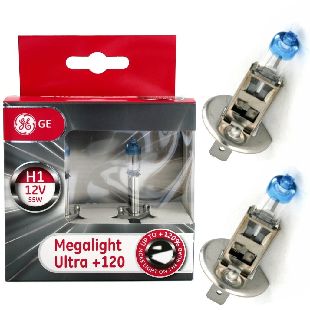 GE pirn H1 Ultra MEGALIGHT 120 "12V 55W цена и информация | Autopirnid | kaup24.ee